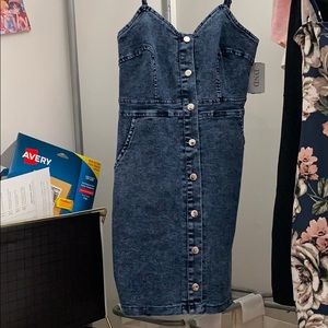 Cute jean dress